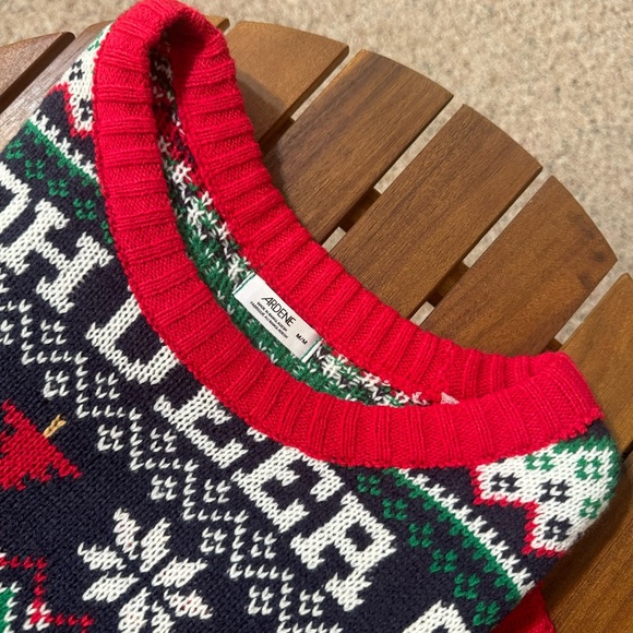Ardene Women’s Oh Deer Christmas Sweater / Unisex/ Ugly Xmas Sweater/ NWT - Picture 5 of 7